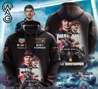 （ALL IN STOCK XZX）  Hoodie 3D Teem All Over Printed For Gift Full Size Red Bull  04  (Free customized name logo for private chat, can be changed with or without zipper)