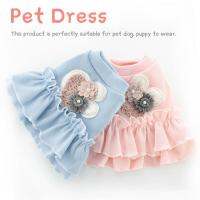 Pet Cloth Dog Clothes Daily Dress Up Comfortable Tear-Resistant Decorating Pullover Type Comfy Dresses