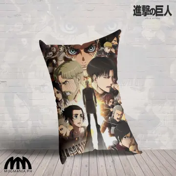 Attack on outlet titan pillow