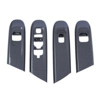 Car Door Armrest Window Lift Switch Cover Trim ABS Stickers For GLC 2023 LHD Interior Replacement Accessories