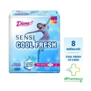 Băng vệ sinh Diana SenSi Cool Fresh siêu mỏng cánh gói 8 miếng