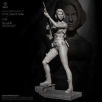 75mm 1/24 Resin model kits figure beauty colorless and self-assembled TD-2790