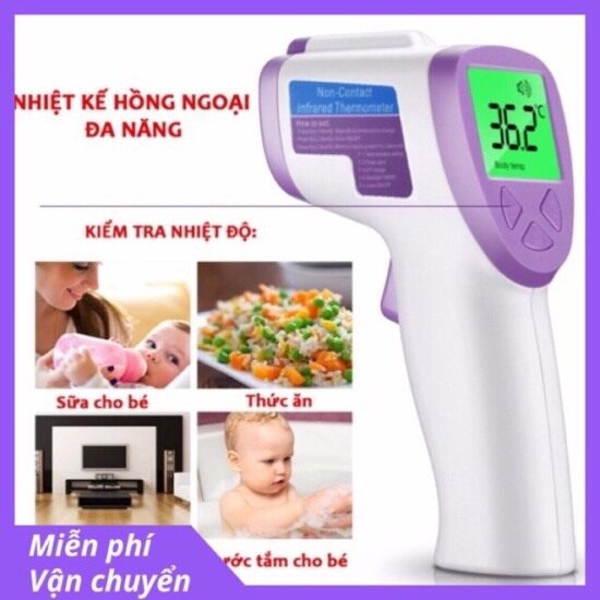 Nhiệt kế hồng ngoại - nhiệt kế điện tử nhiệt kế hồng ngoại - ảnh sản phẩm 1