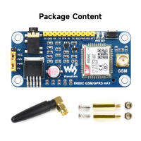 R800C Gsmgprs HAT สำหรับ Raspberry Pi รองรับการสื่อสาร2G,ศัพท์และ SMS รองรับ: MT, MO, CB,ข้อความ,PDU