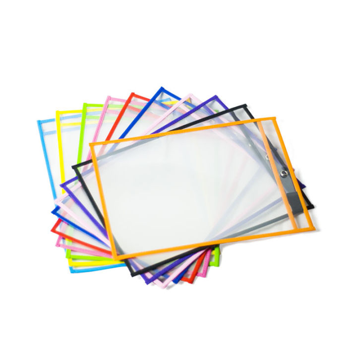 dry-erase-pockets-reusable-oversized-size-10-x-13-inches-perfect-teacher-supplies-for-classroom-organization-and-decorations