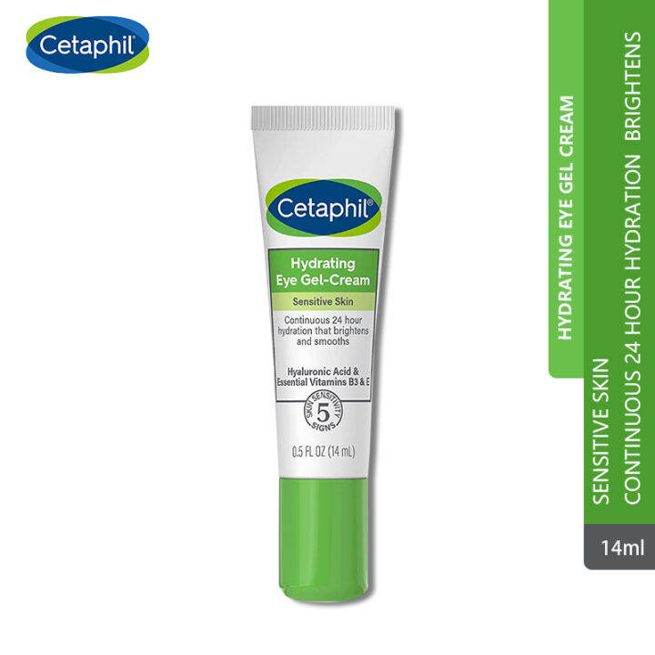 Cetaphil Hydrating Eye GelCream I Deep Hydration Refreshing Eye Serum