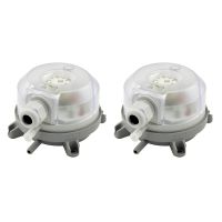 2X Air Differential Pressure Switch 50-500Pa Adjustable - Pressure Air Switch