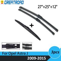 □ Wiper Front amp; Rear Wiper Blades Set For Opel Astra J 2015 2014 2011 2010 2009 Windshield Windscreen Window 27 quot; 25 quot; 12 quot;