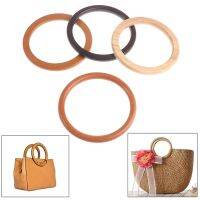 【CW】 Rattan Handle for Making Purse Handbag Tote Round  Shaped Accessories