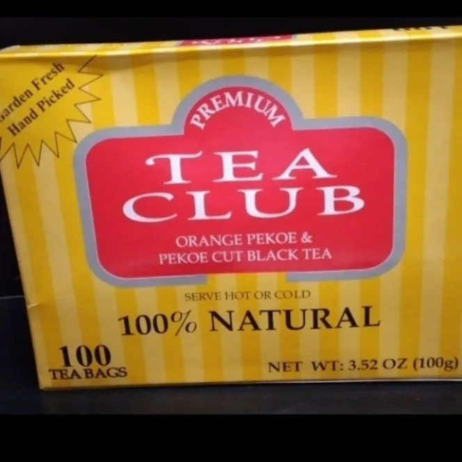 Premium Tea Club Orange Pekoe & Pekoe Cut Black Tea 100 Tea Bags