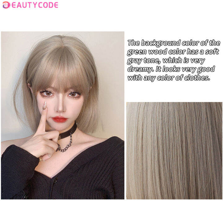 hot-สั้น-bobo-วิกผม-ombre-สีน้ำตาลสีบลอนด์สีเทาวิกผมสังเคราะห์-bangs-คอสเพลย์ผมธรรมชาติทุกวันสำหรับผู้หญิงทนความร้อน