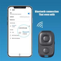 Rechargeable Bluetooth-compatible Wireless Controller Self-Timer Remote Control Camera Stick Shutter Release for Phone Selfie Camera Remote Controls