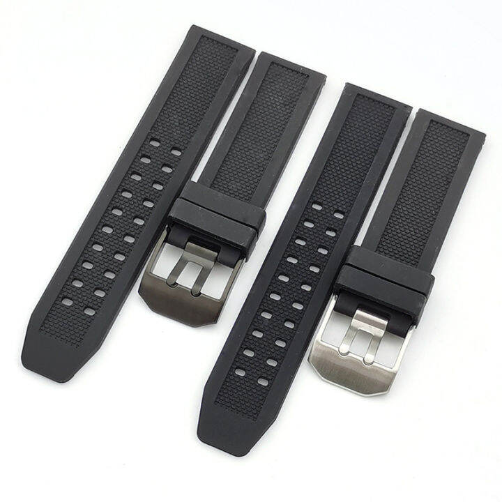 Universal Watch Belt Rubber Watch Strap Suitable for Luminox 20mm Watch