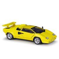 Countach Lp 5000 S Lp5000รถสปอร์ตแบบจำลองรถจากโลหะอัลลอยด์ของเล่นของขวัญวันคริสต์มาสโมเดลสำหรับเด็ก S