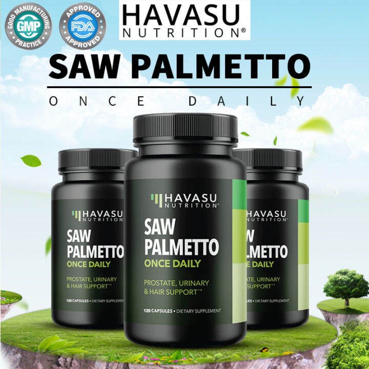 Ang Saw Palmetto Prostate Supplement para sa Mga Lalaki ay Nagpapahaba