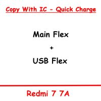 ตัวเชื่อมต่อแผงแท่นชาร์จหลักสำหรับ Xiaomi Redmi 7 7A 8 8A 9 9A 9C 9T 10 10A 10C ใหม่มี USB ใหม่สายเมนบอร์ดโค้ง