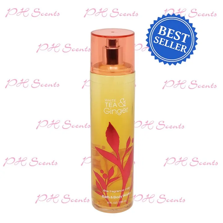 Bath & Body Works White Tea & Ginger Fine Fragrance Mist 236ml Lazada PH