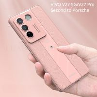 สำหรับเคส Vivo V27 5G/V27 Pro/ V25 Pro V23กล้องแบบรูเล็กๆแบบครบครัน V23Pro เคสโทรศัพท์นิ่มกันตกยืดหยุ่นสูงมีสไตล์