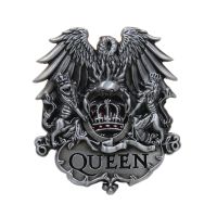 Aquila Leone Lion Eagle Wing Queen Crown Belt Buckle Metallo Uomo Fibbia Per Cincture Alta Cowboy Leather Craft Jeans Accessory