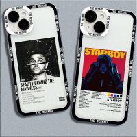 The Weeknd Minimalist Poster Clear Phone Case For iPhone 14 13 12 11 Pro XS Max XR X 7 8 Plus SE 2020 Mini Shockproof Soft Cover