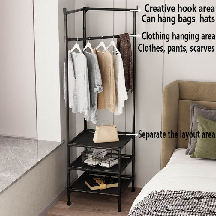 Corner coat and hat rack landing Nordic corner bedroom modern European