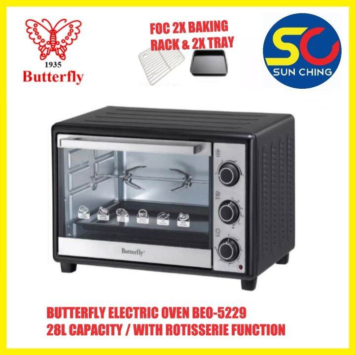 BUTTERFLY ELECTRIC OVEN 28L BEO5229 Lazada
