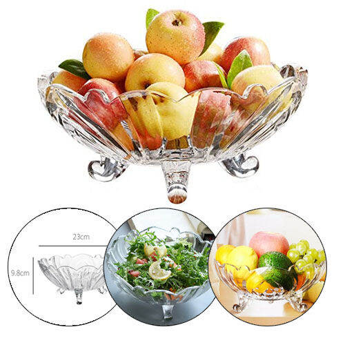 Glass Fruit Plate 001European Crystal Glass fruit Bowl Lazada PH