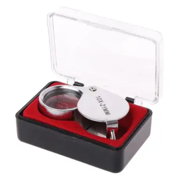 Portable Jewelers Eye Loupe Magnifier Magnifying Glass Jewelry