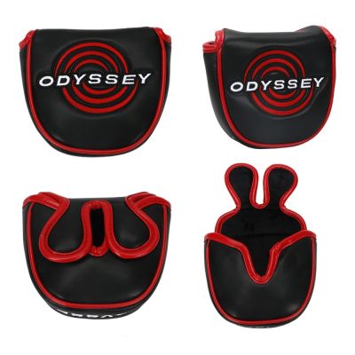 Free Shipping Pdyssey Golf Club Mallet Putter Headcover Magnetic Closed for Mallet Putter Head Protection Cover Sports Golf Club Accessories Equipment