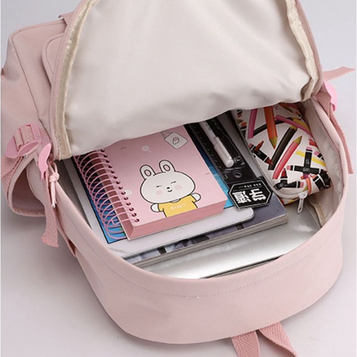 one-piece-กระเป๋าเป้สะพายหลังอะนิเมะกระเป๋านักเรียนน่ารักกระเป๋าเดินทางขนาดใหญ่ความจุกระเป๋าแล็ปท็อป