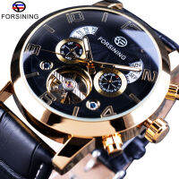 ใหม่หนังหรูหราออกแบบแบรนด์นาฬิกาสำหรับผู้ชาย Top ยี่ห้อ Luxury Tourbillon อัตโนมัติกีฬานาฬิกาทหารนาฬิกาของขวัญผู้ชาย