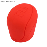 TOOL IMPROVER ซิลิโคนเกียร์รถหัวเปลี่ยนลูกบิดฝาครอบเกียร์ SHIFT ไม่ลื่นจับกรณี