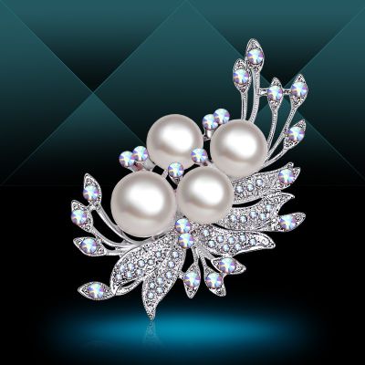 【CW】 Simulated Brooch Pin Accessories Fashion Engagement Wedding Jewelry
