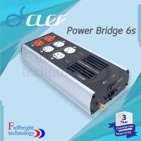 สินค้าขายดี!!! Clef Audio Powerbridge 6S ปลั๊กรางกรองไฟ กันไฟกระชาก 6 ช่องเสียบ รับประกันศูนย์ 3 ปี ที่ชาร์จ แท็บเล็ต ไร้สาย เสียง หูฟัง เคส ลำโพง Wireless Bluetooth โทรศัพท์ USB ปลั๊ก เมาท์ HDMI สายคอมพิวเตอร์