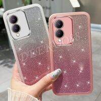 เคส Y17s สำหรับ VIVO สีผสมซิลิโคนซองนุ่มกันกระแทกเงางามตัวปกป้องกล้องถ่ายรูปคลุมทั้งหมดฝาครอบด้านหลัง VivoY17S เคสโทรศัพท์