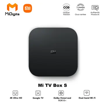 Google Os Tvxiaomi Mi Tv Box S 2nd Gen 4k Hdr10+ Android 11 With Google  Assistant