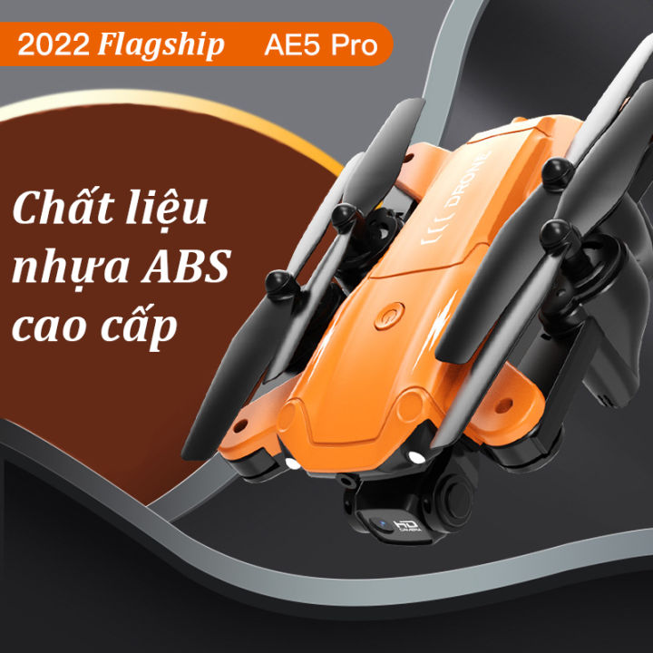 Flycam AE5 Pro: Flycam AE5 Pro là một trong những thiết bị chuyên nghiệp để bạn có thể ghi lại những cảnh quay tuyệt đẹp từ trên cao. Với công nghệ ổn định, thiết bị sẽ giúp bạn có những đoạn video tuyệt vời với chất lượng hình ảnh cao.