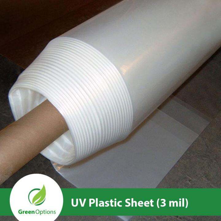 UV Plastic Sheet (3 mil 75 Microns) 9ft x 1 Meter Lazada PH