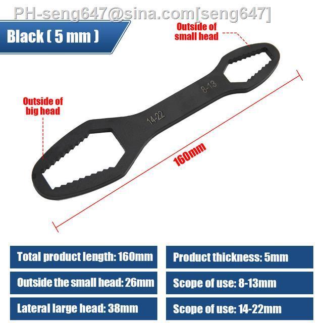 8-22mm-universal-torx-wrench-board-self-tightening-adjustable-double-head-wrench-multitool-spanner-mechanical-workshop-hand-tool
