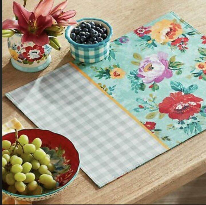 The Pioneer Woman Sweet Romance Placemat 14"W x 19"L Lazada PH
