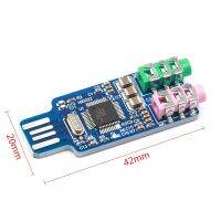 【Booming】 Emaan Stationery PCM2704ขนาดเล็ก5V USB DAC เสียง HIFI USB USB บอร์ดสำหรับ Arduino ราสเบอร์รี่ Pi 16บิต