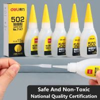 5pcs 15g Super Glue 502 Instant Dry Adhesive Fast Repair Leather Rubber Metal Wood Glass