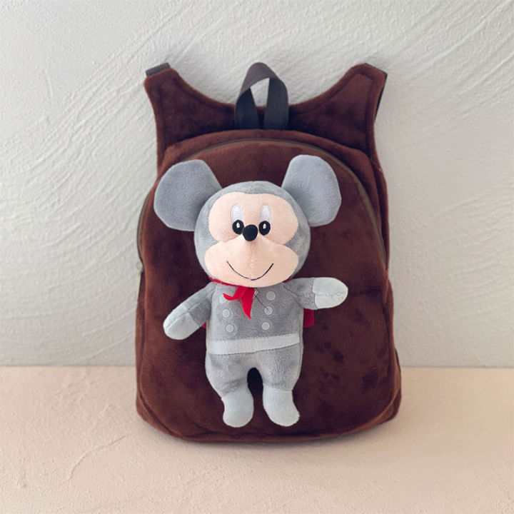 amila-mickey-ตุ๊กตาหนูกระเป๋านักเรียนแฟชั่นอเนกประสงค์ของขวัญของเด็ก