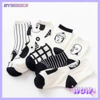 SYBOOKS Fashion Casual Women Creative Winter Warm Stocking Breathable High Hosiery Cotton Socks