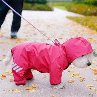 แจ็คเก็ตสุนัขเสื้อกันฝน Raincoat เสื้อผ้าเดินป่า FourSeason เสื้อกันฝนกันน้ำกลางแจ้งสำหรับลูกสุนัขขนาดกลางขนาดเล็ก Y5GB