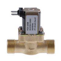 1PC G1/2Inch Brass Electric Solenoid Valve For Solar Water Heater