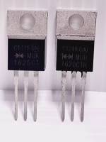 1 คู่ (2 Pcs ) MUR1620CT MUR1620CTR ULTRAFAST RECTIFIERS 8.0 AMPERES 100–600 VOLTS