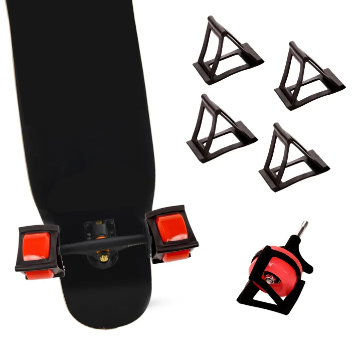 [HBX] 4PCS Skater Trainers Skateboard Trainer Ollie Trainer Wheel Lock