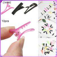 CHANG 10pcs น่ารัก เครื่องประดับ DIY ตุ๊กตากิ๊บติดผม มินิ Matal/พลาสติก Headclip หมวก กิ๊บติดผมเด็ก คลิปหัวตุ๊กตา