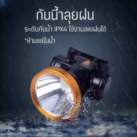 ไฟฉายคาดหัว 80W ไฟฉายแรงสูง ไฟฉายชาร์จไฟบ้าลิเธียม LED 60W ขนาดเล็ก ไฟฉายติดศรีษะ ไฟฉายติดหน้าผาก หัวไฟ กรีดยาง ส่องสัตว์ PAE-282